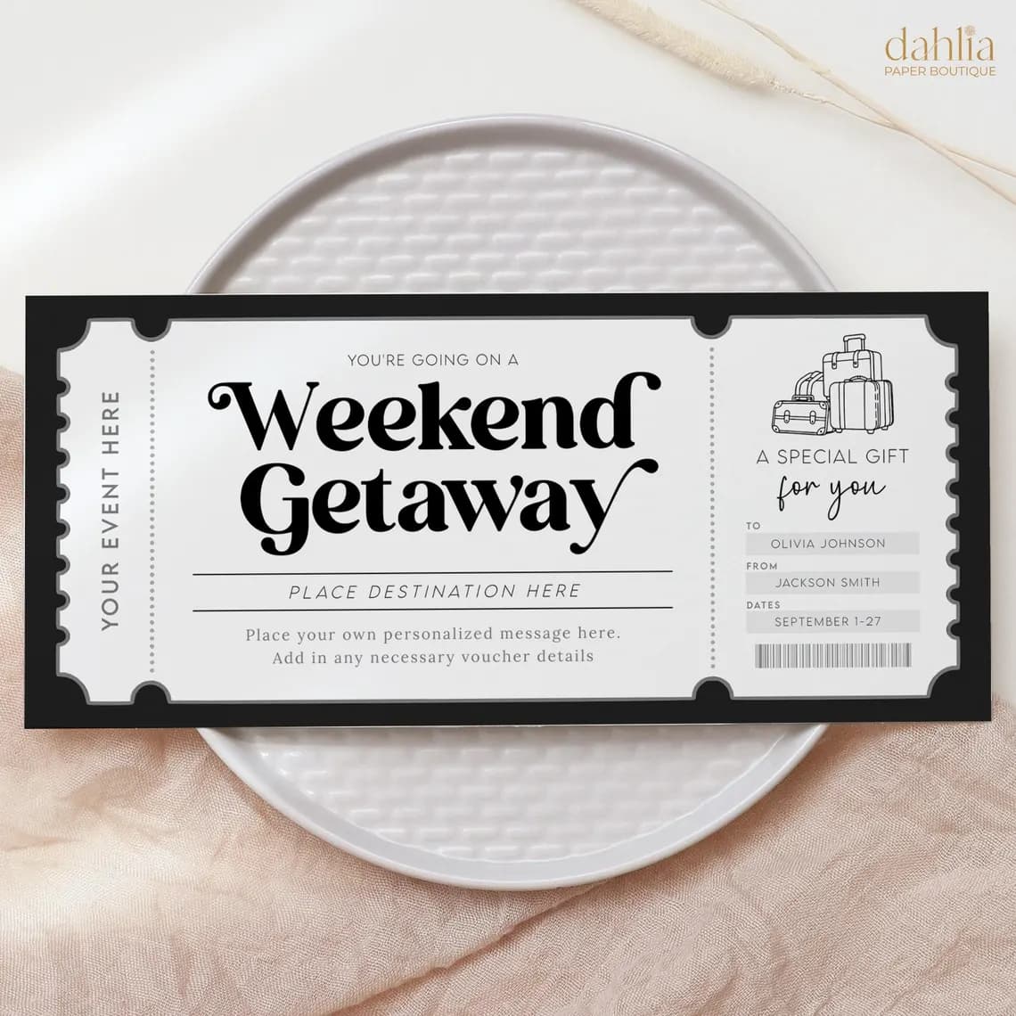 Weekend Getaway Voucher